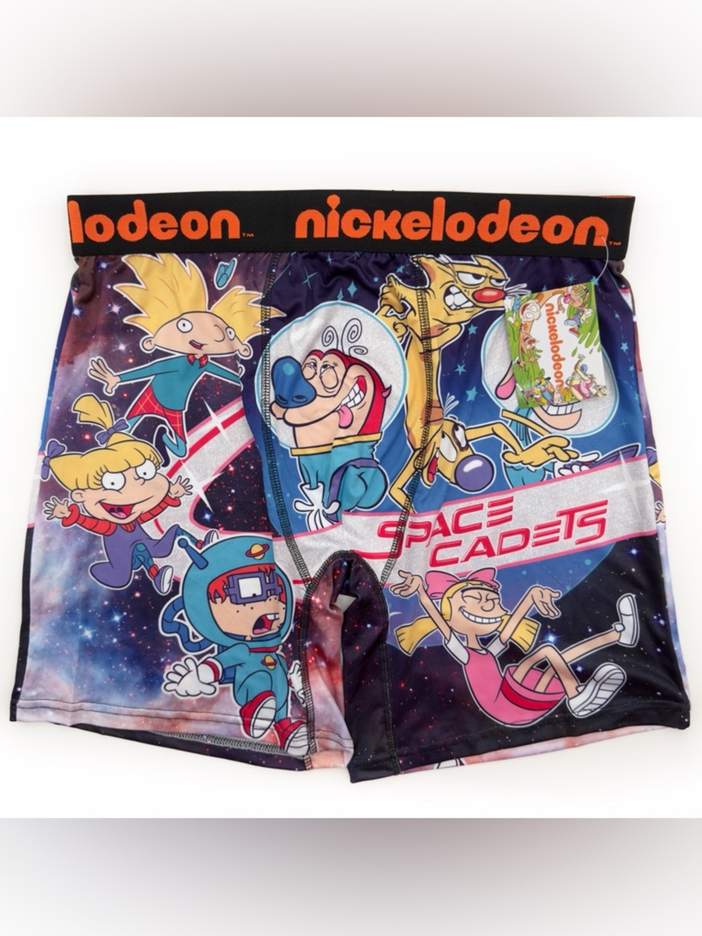 New Nickelodeon 90s Y2K Nicktoon Boxer Briefs Mens Size Large Underwear Rugrats